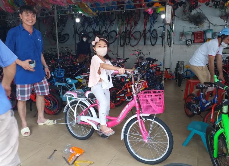 Xe đạp Hitasa 500 nữ 20in 1 sườn