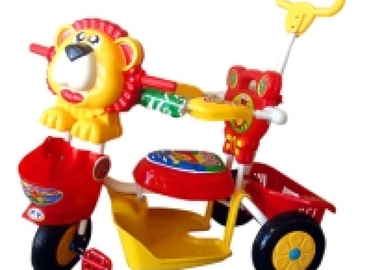 Xe đẩy trẻ em 3 bánh- Nhựa chợ lớn