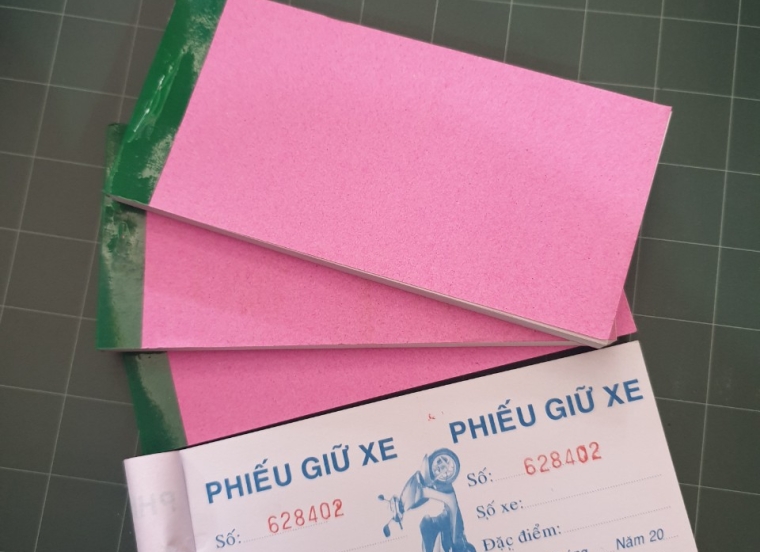 Phiếu giữ xe