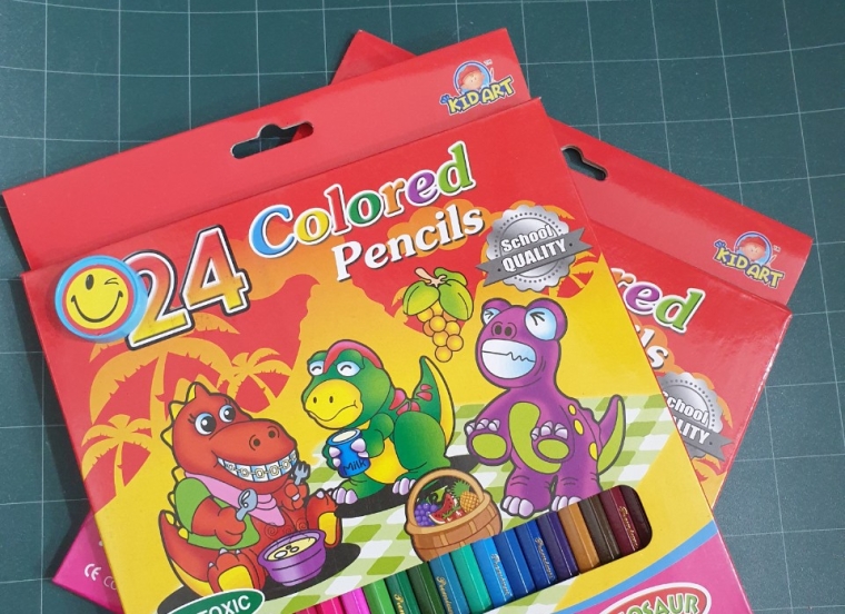 Viết chì màu Kidart 24m