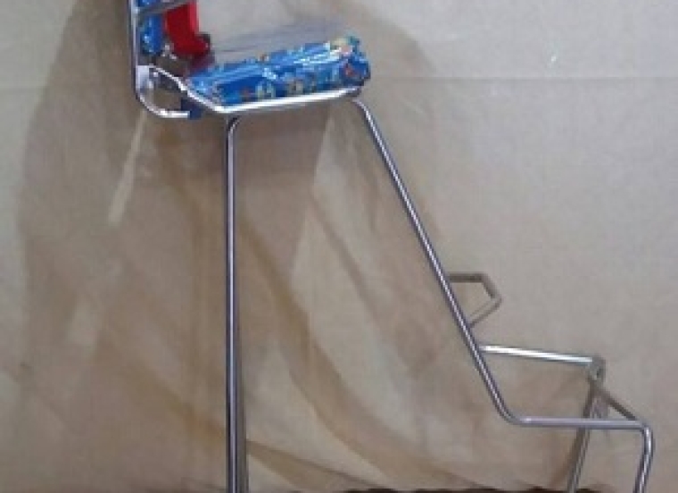 Ghế tay ga inox 01