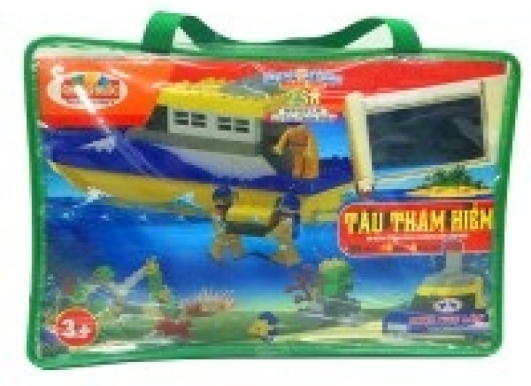 Bộ đồ chơi xếp hình 258 CL