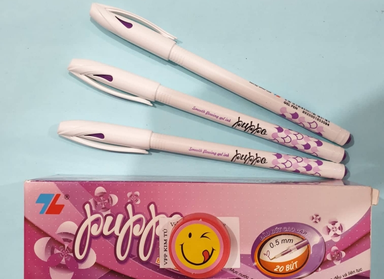 Viết lông kim TL gel-027 puppo tím