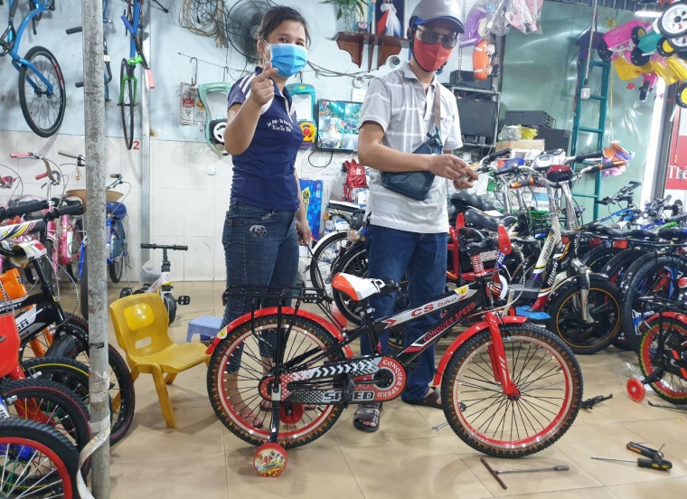 Xe Đạp BMX 36 Azi Baga