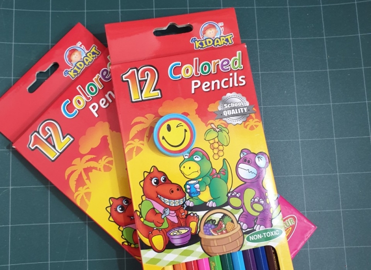 Viết chì màu Kidart 12m