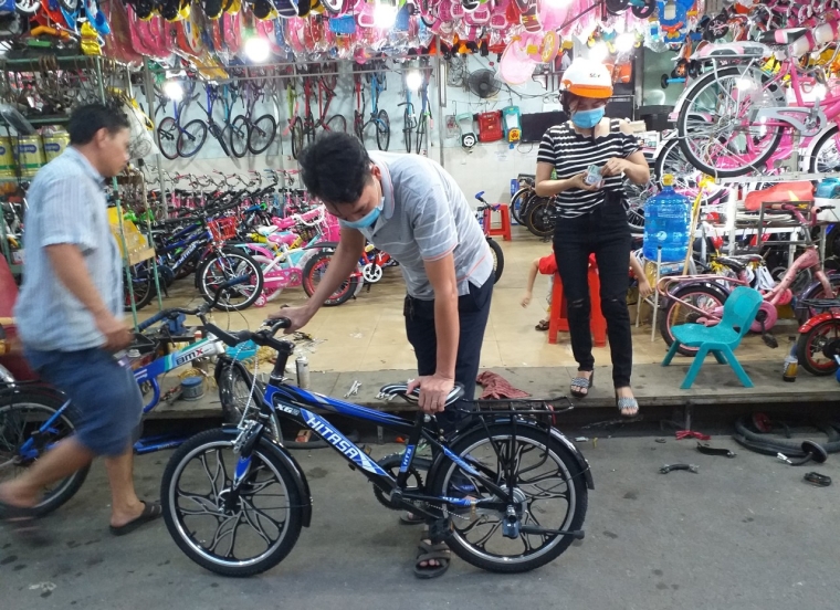  Xe Đạp Hitasa XG20 Mâm Xanh