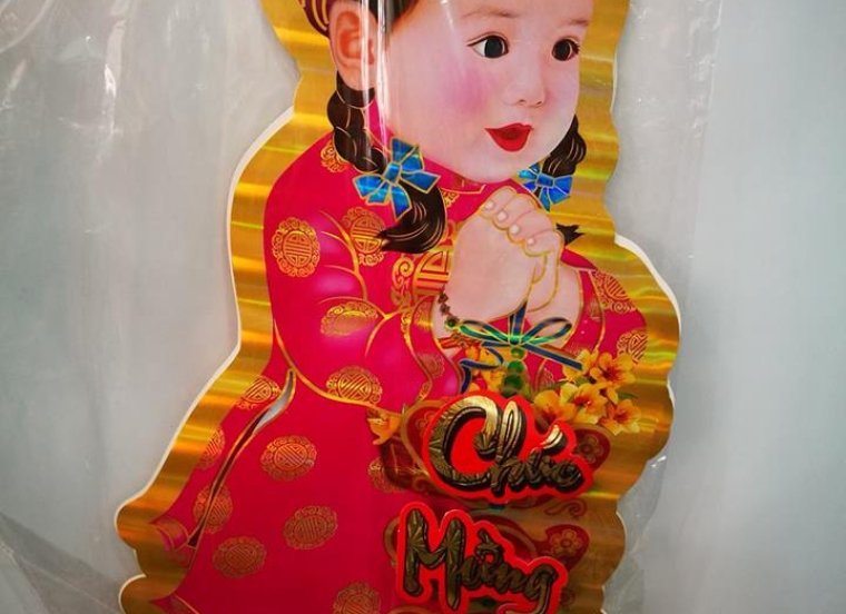 HÌNH DÁN TRANG TRÍ TIÊN ĐỒNG - NGỌC NỮ 05