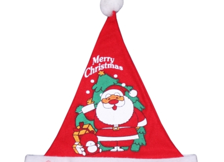 Trang trí noel - Nón noel người lớn nỉ S2