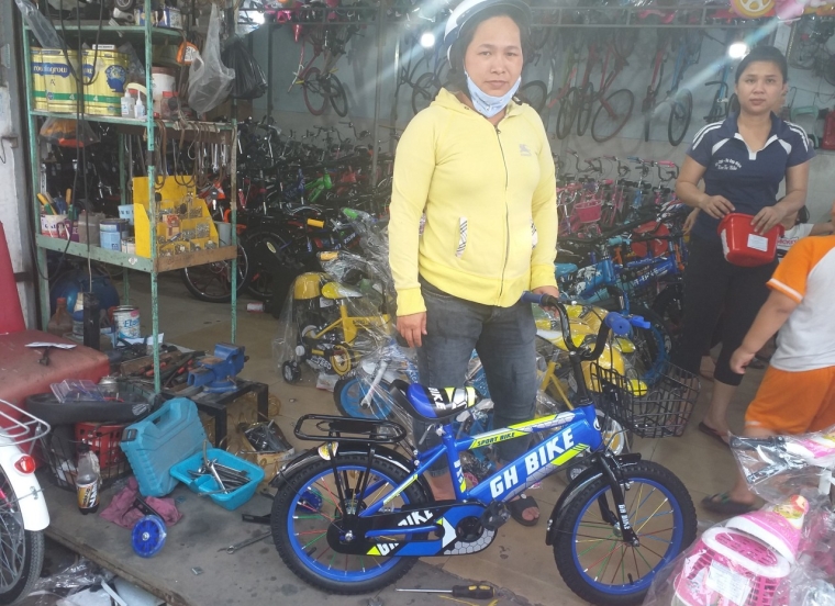Xe Đạp NK GH 16in Trai Xanh