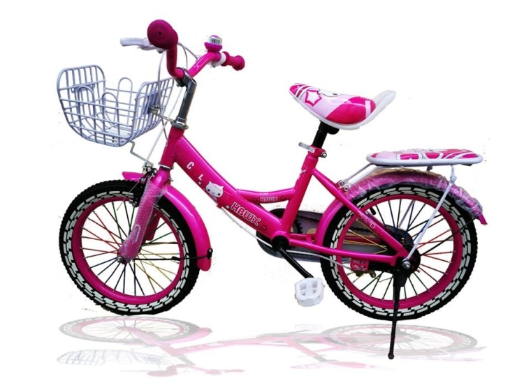 XE ĐẠP QUÁN VŨ 12IN Nữ *hồng*