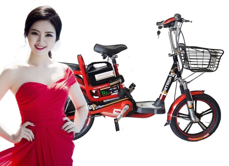 XE ĐẠP ĐIỆN HITASA I- KIỂU DÁNG MỚI