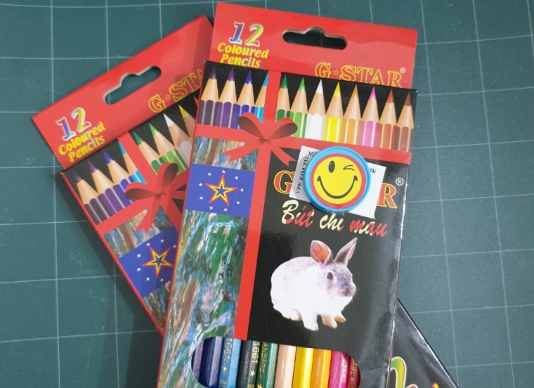 Viết chì màu G*Star 12m Dài