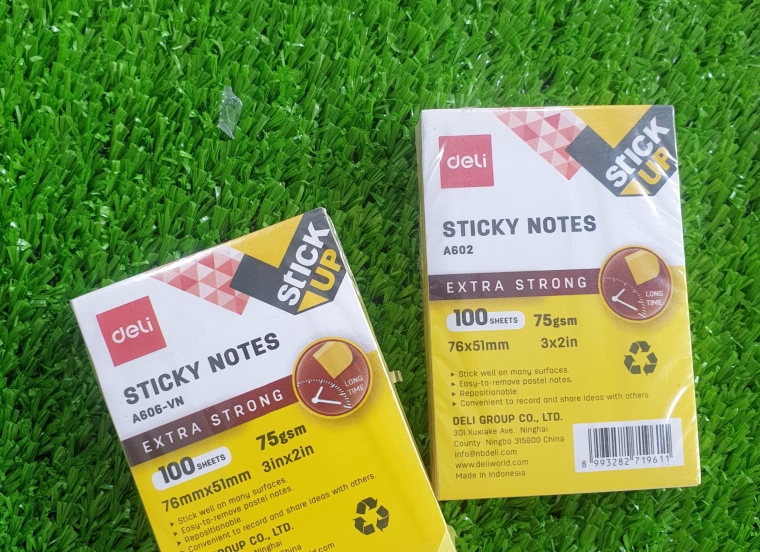 Giấy note 3x2 deli A602