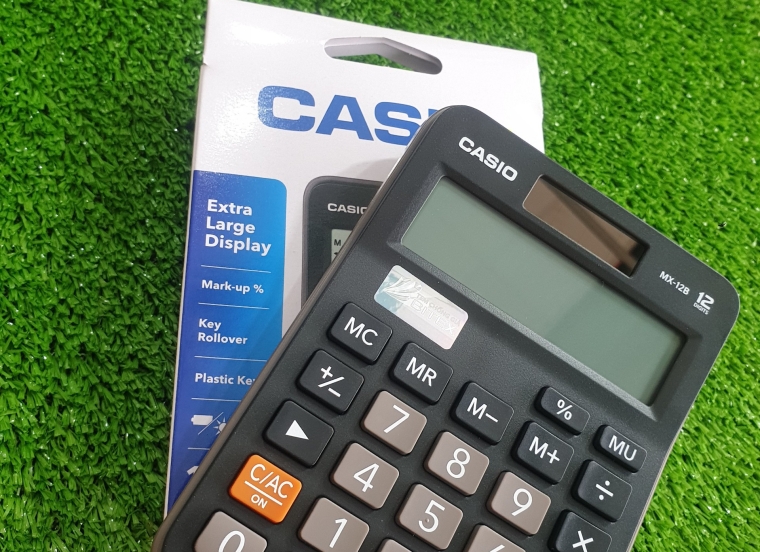 Máy Tính Casio mx-12b-bk 