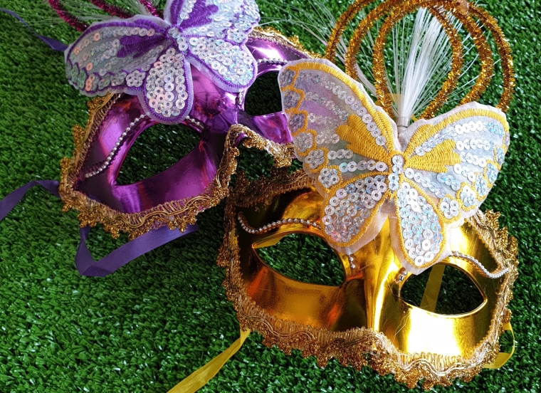 Haloween -  mặt nạ Kim sa đèn