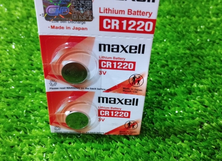 pin Maxell CR 1220