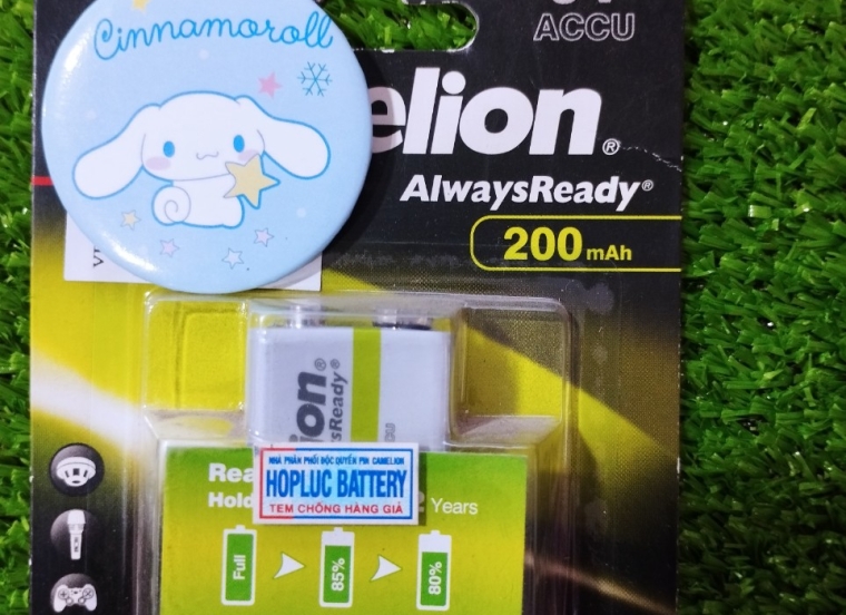 Pin 9V acc Camelion